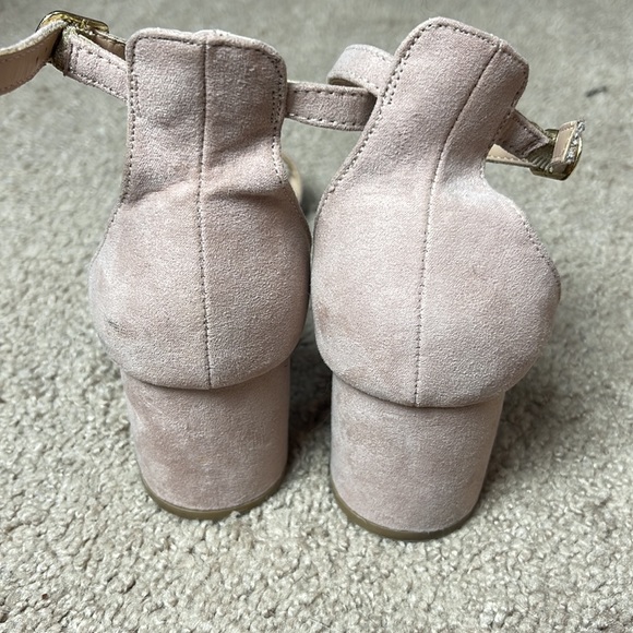 Lulus open toed sandals in size 7.5, light pink - Picture 6 of 10